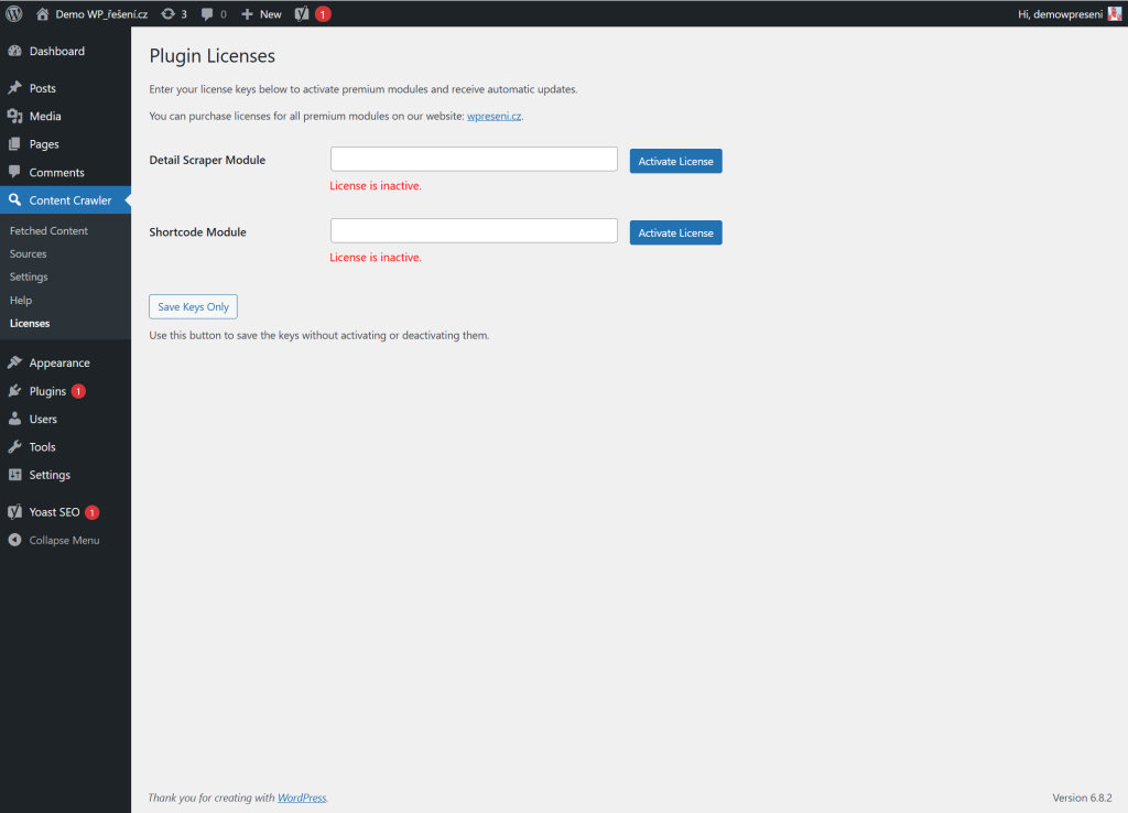 Easy Content Crawler