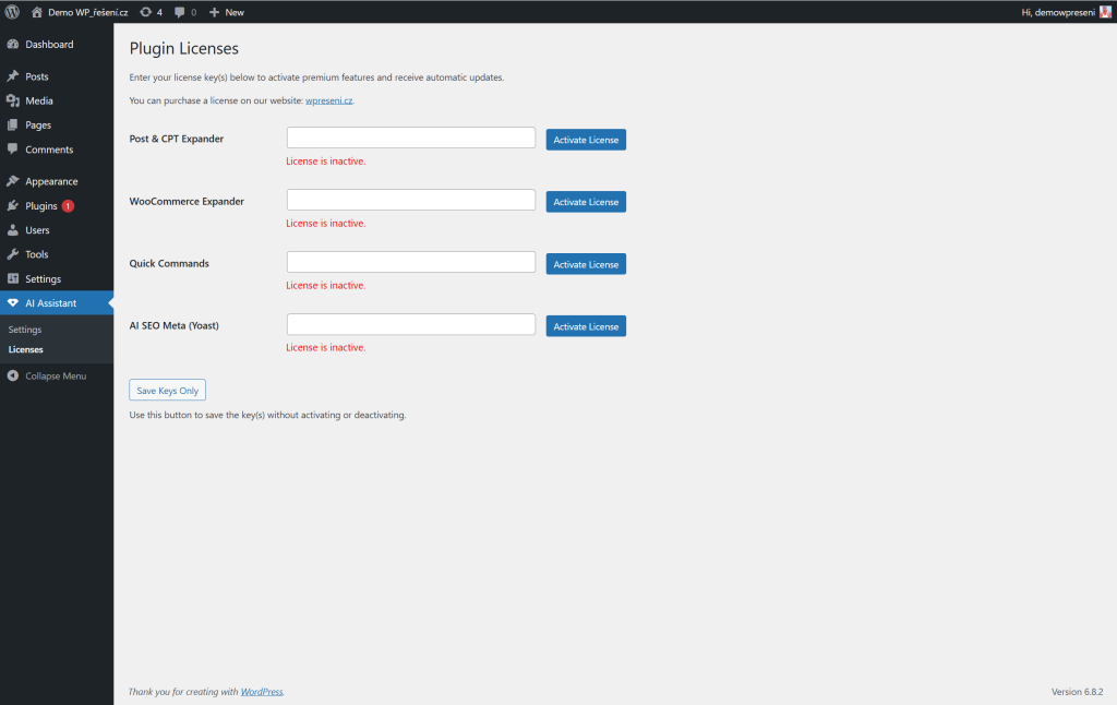 Athéna AI Content Assistant - for WooCommerce products
