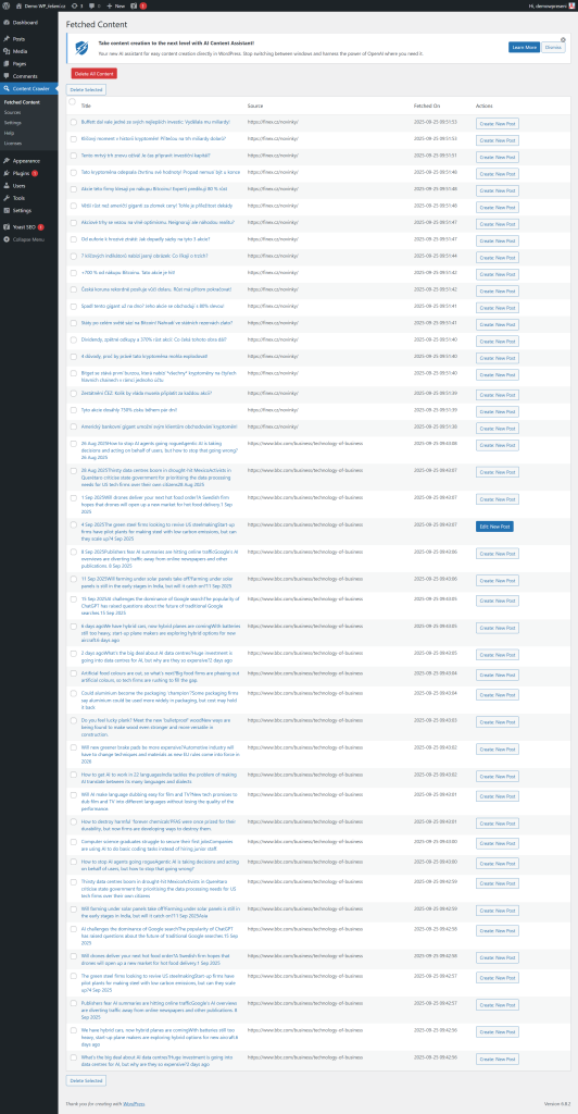 Easy Content Crawler