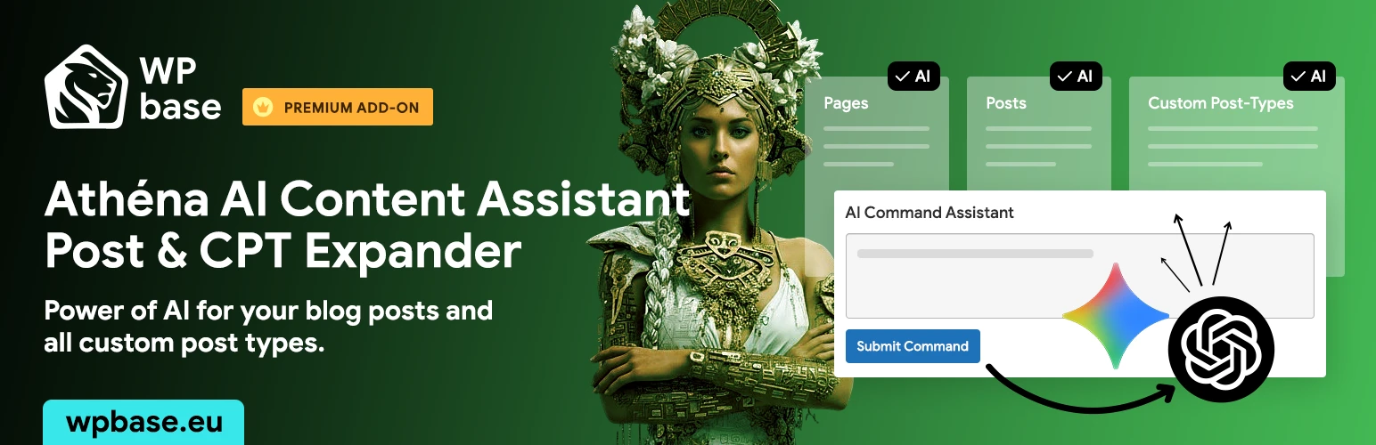 Athéna AI Content Assistant - Post & CPT Expander Module