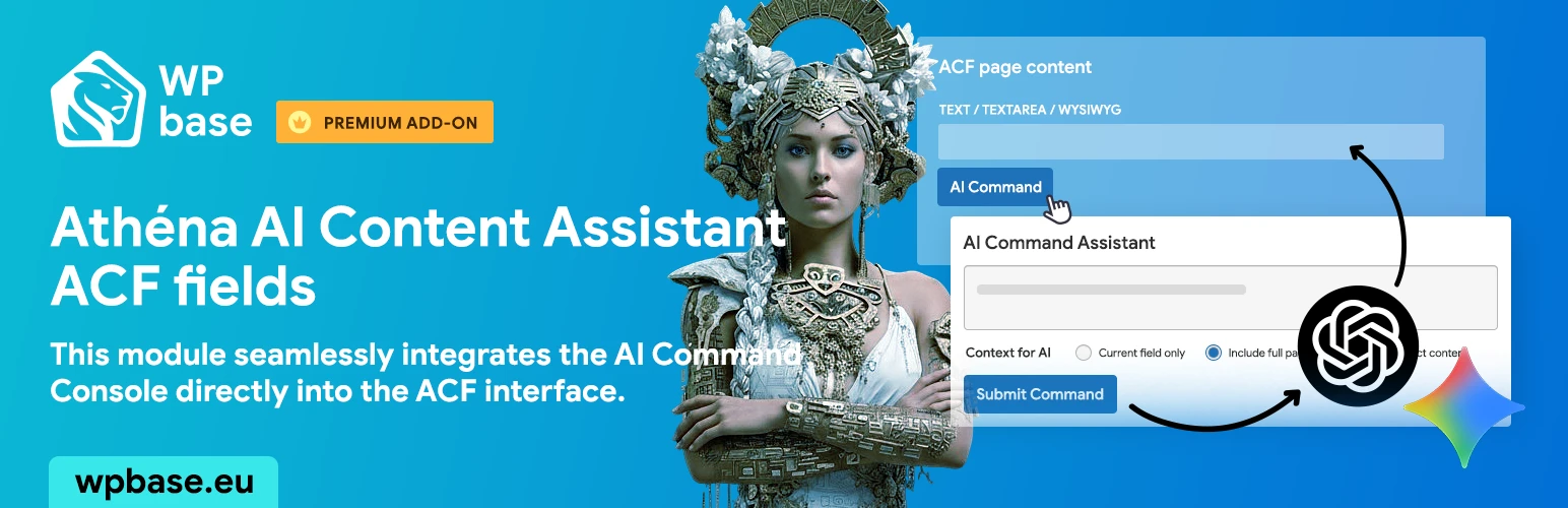 Athéna AI Content Assistant - Advanced Custom Fields (ACF®)