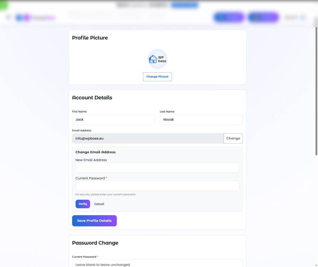 Jupiter Easy Login & Registration for WordPress